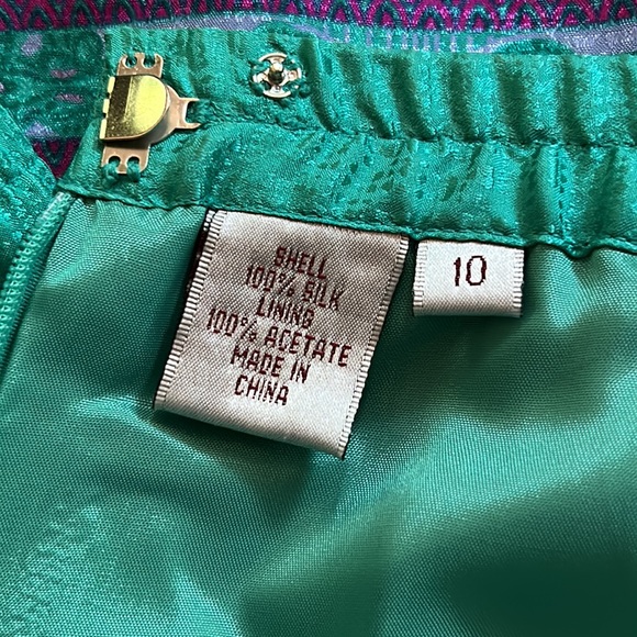 Vintage Adrianna Papell 100% silk two piece  set business or special occasion - Picture 6 of 7